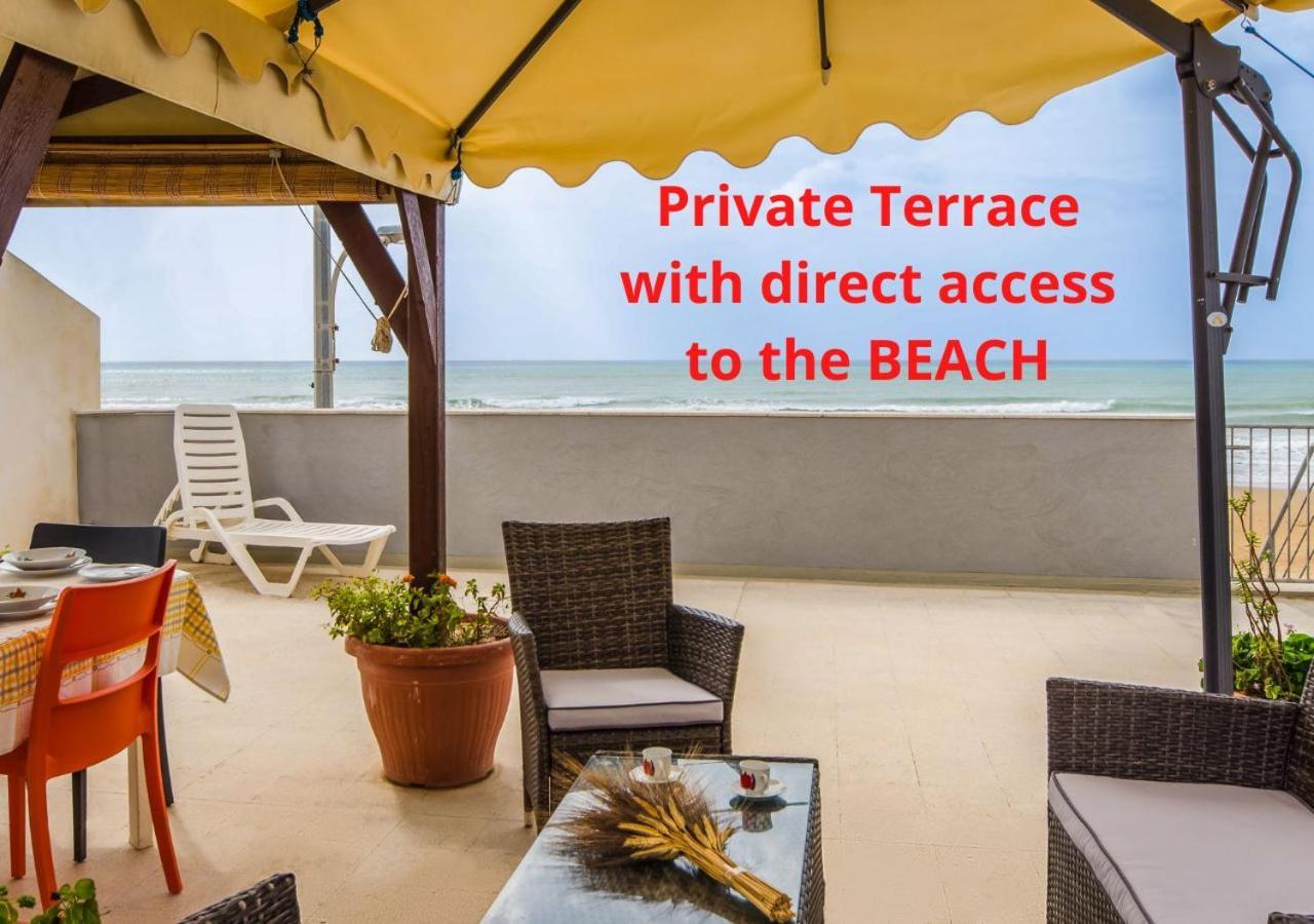 Arisa -Terrazza Privata 60 Mq Sulla Spiaggia Donnalucata  Zewnętrze zdjęcie